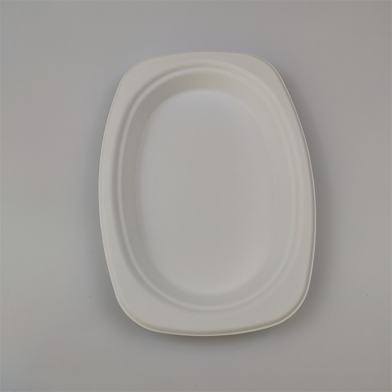 бағас сопақ табақ 9'' x 6''